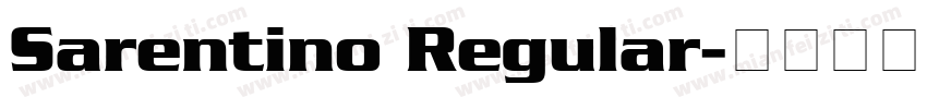 Sarentino Regular字体转换